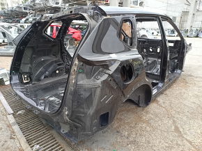 Четверть крыло задняя правая Nissan Rogue 21-26 на кузове, черная, тычки