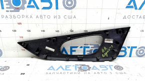 Panou decorativ ușă (cartele) spate dreapta Nissan Rogue 14-20 grafit, fixare ruptă