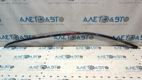 Bandă ușă superioară față stânga Infiniti JX35 QX60 13-20 cromată, zgârieturi, îndoită