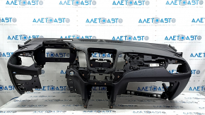 Торпедо передняя панель с AIRBAG Chevrolet Equinox 20-24 черная, царапины