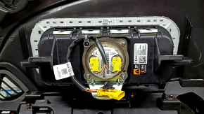 Торпедо передняя панель с AIRBAG Chevrolet Equinox 20-24 черная, царапины