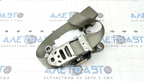 Пассажирский ремень безопасности Toyota Prius V 12-14 бежевый, контакт с водой, под химчистку