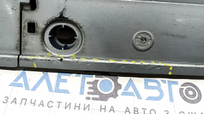 Порог правый Toyota Prius V 12-17 голубой, царапины, примят, надломан