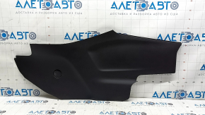 Ornamente laterale consolă centrală stânga față Chevrolet Equinox 18-24 negru, zgârieturi