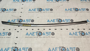 Bandă ușă spate stânga superioară Nissan Altima 13-18 cromată, zgârieturi, fixare ruptă
