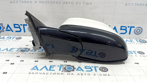 Зеркало боковое левое в сборе BMW X3 G01 18-22 5 пинов, поворотник, автозатемнение, белый, скол