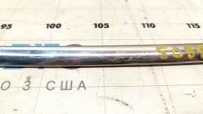 Молдинг двери верхний задний правый Honda Civic X FC 16-21 4d хром, царапины, погнут
