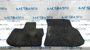 Set covorașe pentru BMW X3 G01 18-21 din pânză, negre, pentru curățare