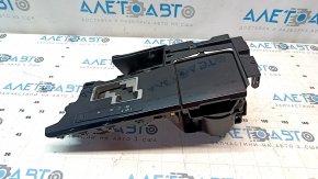Накладка шифтера КПП Lexus ES300h ES350 13-15 черный глянец, царапины