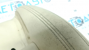 Tapițerie spătar scaun șofer BMW X3 G01 18-21, piele bej, încălzită, necesită curățare, lovituri, zgârieturi