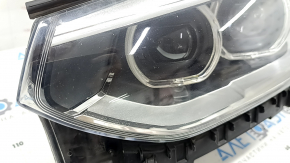 Фара передняя левая в сборе BMW X3 G01 18-21 галоген+LED, с креплением