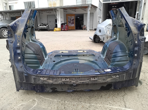 Задняя панель Nissan Murano z52 15-24 на кузове, синяя