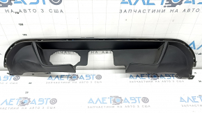 Нижняя накладка заднего бампера BMW X3 G01 18-21 под фаркоп, структура, прижата