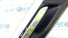 Ornamente ușă spate dreapta BMW X3 G01 18-21 piele artificială neagră