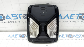 Lampă față BMW X3 G01 18-21 neagră, pentru panoramă, zgârieturi, suport rupt