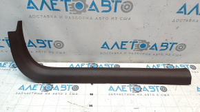 Ornamente prag interior față dreapta Cadillac ATS 13-18 negru, zgârieturi