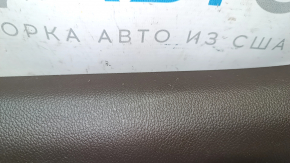 Ornamente prag interior față dreapta Cadillac ATS 13-18 negru, zgârieturi