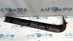 Ornamente prag interior față dreapta Cadillac ATS 13-18 negru, zgârieturi
