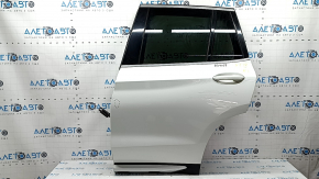 Дверь в сборе задняя левая BMW X3 G01 18-24 keyless, белый 300, тонировка, вмятина