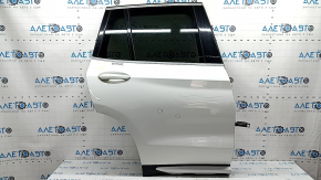 Ansamblu ușă spate dreapta BMW X3 G01 18-21 fără cheie, alb 300, fumuriu, bare de protecție