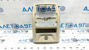 Ornamente console centrale spate BMW X3 G01 18-21 negru, uzat