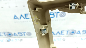 Ornamente console centrale spate BMW X3 G01 18-21 negru, uzat