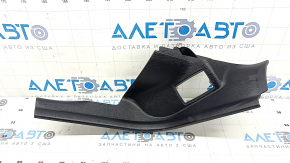 Ornamente prag interior spate stânga BMW X3 G01 18-21 negru, zgârieturi