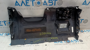 Накладка колени водителя Subaru Legacy 15-19 черная, царапины