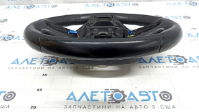 Руль голый BMW X3 G01 18-24 кожа, черный, без подогрева, под лепестки, потерт, царапины