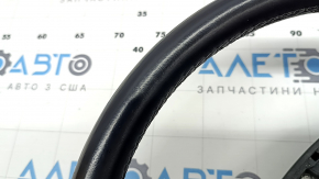 Руль голый BMW X3 G01 18-24 кожа, черный, без подогрева, под лепестки, потерт, царапины