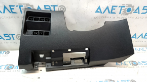 Накладка колени водителя Nissan Rogue 14-20 черная, тип 2, царапины