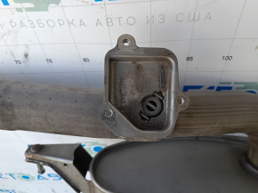 Выпускная трасса с бочкой BMW X3 G01 18-22 2.0T с заслонкой