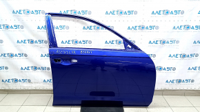 Дверь голая передняя правая Honda Accord 23-26 синий B575P, тычки