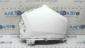 Бампер задний голый левая часть Hyundai Tucson 22-26 Korea, белый