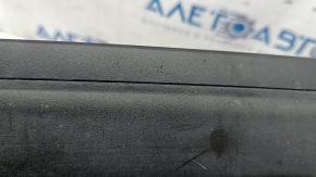 Губа переднего бампера Hyundai Tucson 22-24 структура, царапины, потерта, трещина