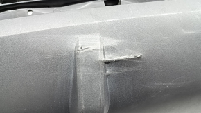 Бампер задний голый нижняя часть Hyundai Tucson 22-24 без парктроников, структура, Korea, примят, трещина, царапины, надломаны крепления