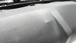 Бампер задний голый нижняя часть Hyundai Tucson 22-24 без парктроников, структура, Korea, примят, трещина, царапины, надломаны крепления