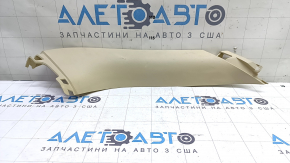 Обшивка двери багажника левая Lexus RX350 RX450h 10-15 бежевая, потерта, вмятина, тычка