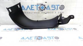 Ornament hayon dreapta sus Jeep Compass 17-24 negru, cu mufă, grilaj