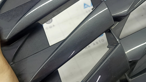 Решетка радиатора grill в сборе Hyundai Tucson 22-26 без камеры, песок, надломано крепление
