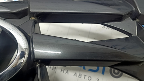 Решетка радиатора grill в сборе Hyundai Tucson 22-26 без камеры, песок, надломано крепление