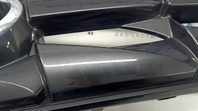 Решетка радиатора grill в сборе Hyundai Tucson 22-26 без камеры, песок, надломано крепление