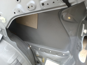 Четверть крыло задняя правая Toyota Prius V 12-17 на кузове, голубая, после ремонта 0.5-1.9