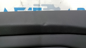 Placă ușă față dreapta Honda Accord 23-24 piele neagră, cotiera piele, inserție piele neagră