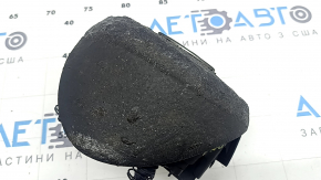 Подушка безопасности airbag в руль водительская Hyundai Tucson 22-26 черная, оплавлена