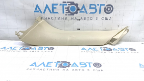 Обшивка двери багажника правая Lexus RX350 RX450h 10-15 бежевая, царапина, потертость, побелел пластик
