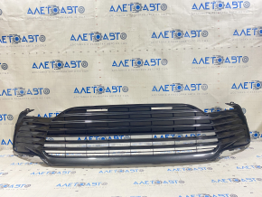Grila inferioara barei fata Toyota Camry v70 21-24 LE\XLE usa gri inchis lucios, fara senzori de parcare, fara camera, fara PTF