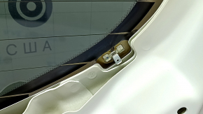 Дверь багажника голая со стеклом Kia Niro 20-21 тонировка, белый SWP, царапины на стекле