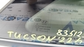 Форточка глухое стекло задняя правая Hyundai Tucson 22-26 тонировка, царапина