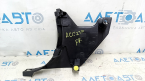 Ornamente montanți față dreapta jos Honda Accord 23-24 negru, zgârieturi
